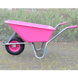 TRUTZHOLM PP100 puutarha ja rakennuskottikärry pinkki 100 l 250 kg