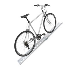 TRUTZHOLM taittuva alumiiniramppi sähköpyörille 240 cm 50 kg harmaa