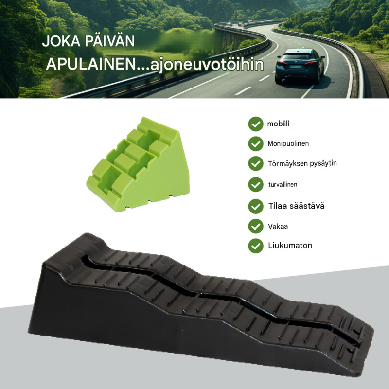 TRUTZHOLM ajoluiskat 2 kpl, muovi, 56 x 20 x 13 cm, 5 t, kolme korkeutta