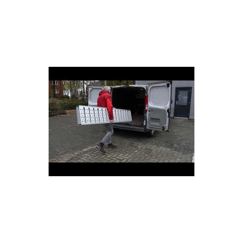 DREIBREIT by TRUTZHOLM alumiininen ajoramppi 215 cm, kantavuus 1020 kg