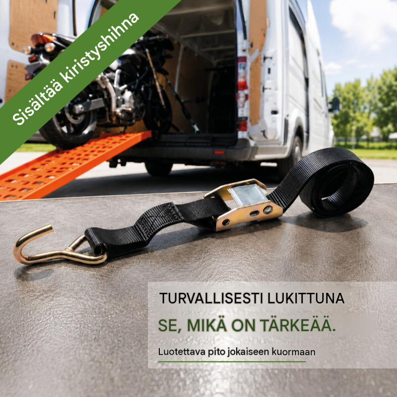 TRUTZHOLM 1 kpl taittuva ajoramppi, alumiini, 228 cm, 340 kg, oranssi
