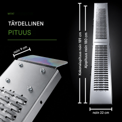 TRUTZHOLM 2 kpl taitettavia teräksisiä lastausramppeja, 189 cm
