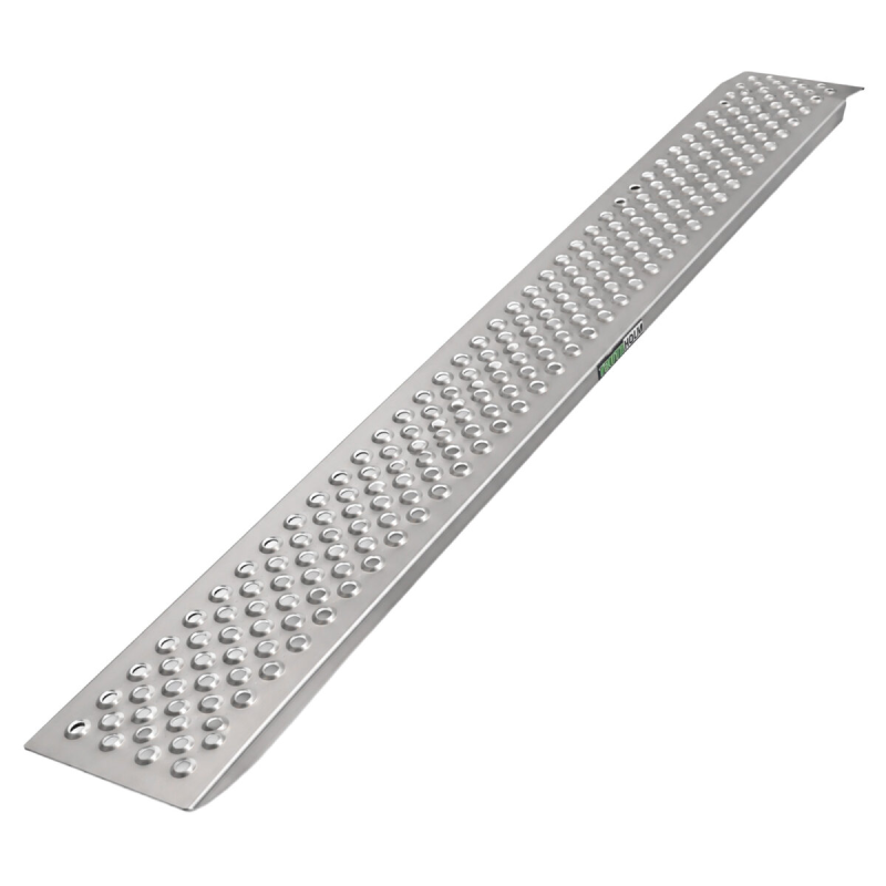 TRUTZHOLM ajoramppi 2 kpl, alumiini, 200 cm, 200 kg ramppia kohden, hopea