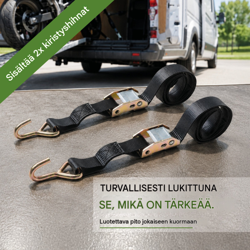TRUTZHOLM ajoluiskat 2 kpl, kokoontaitettavat, alumiini, 228 cm, 340 kg luiska, harmaa