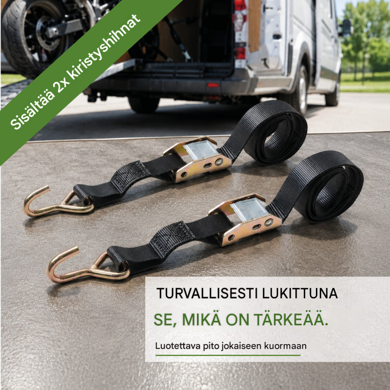 TRUTZHOLM 2 kpl taitettavat aj rampit, alumiini, oranssi, 228 cm, 680 kg