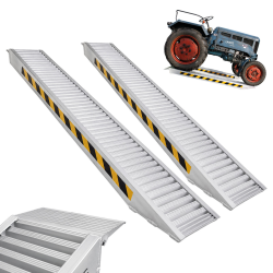 TRUTZHOLM 2 kpl raskaan kuorman alumiiniramppeja 212 cm 30 cm 3800 kg