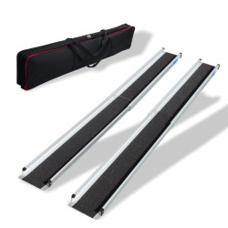 TRUTZHOLM teleskooppiset pyörätuolirampit 2 kpl alumiini 183 tai 213 cm 272 kg