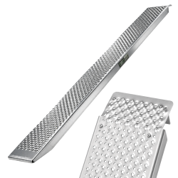 TRUTZHOLM alumiiniramp pi 250 cm 500 kg 26 cm reikälevy kulmalevy