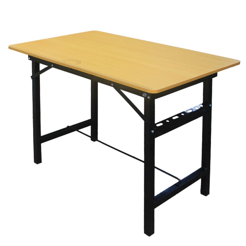 Taitettava työpöytä 100 x 60 x 74,5 cm, MDF, teräs, 150 kg, TRUTZHOLM