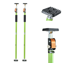 TRUTZHOLM teleskooppituki 2 kpl 110 203 cm max 60 kg säädettävät painelaatat