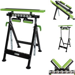 TRUTZHOLM 4 in 1 monitoimityöpukki 2 kpl korkeussäädettävä taitettava 200 kg