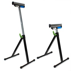 TRUTZHOLM rullapukki 2 kpl kokoontaitettava korkeussäädettävä 67 109 cm 90 kg 30 cm rullaleveys