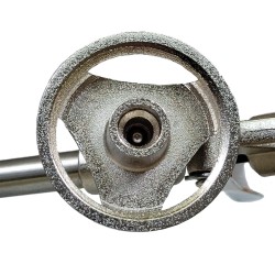 2 kpl PU-vaahtopistoolia, alumiini, 330 x 50 x 180 mm, 168812