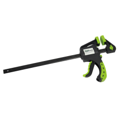 Yksikätiset pikakiristimet 4 kpl, 0–300 mm, levitysalue 140–460 mm, musta / vihreä
