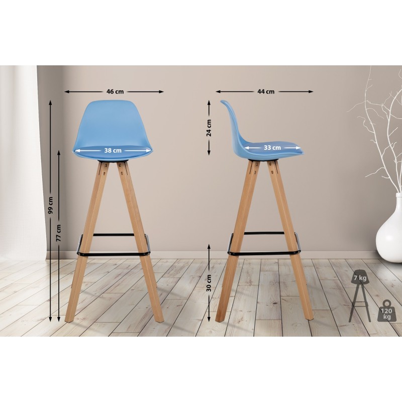 Corbin moderni baarijakkara keinonahalla ja pyökkirungolla