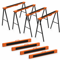4 kpl TRUTZHOLM taittopukki teräs 125 kg 78 x 49 x 100 cm
