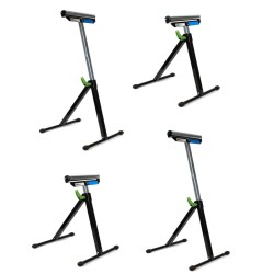 TRUTZHOLM rullateline 4 kpl kokoontaitettava säädettävä 67 109 cm 90 kg