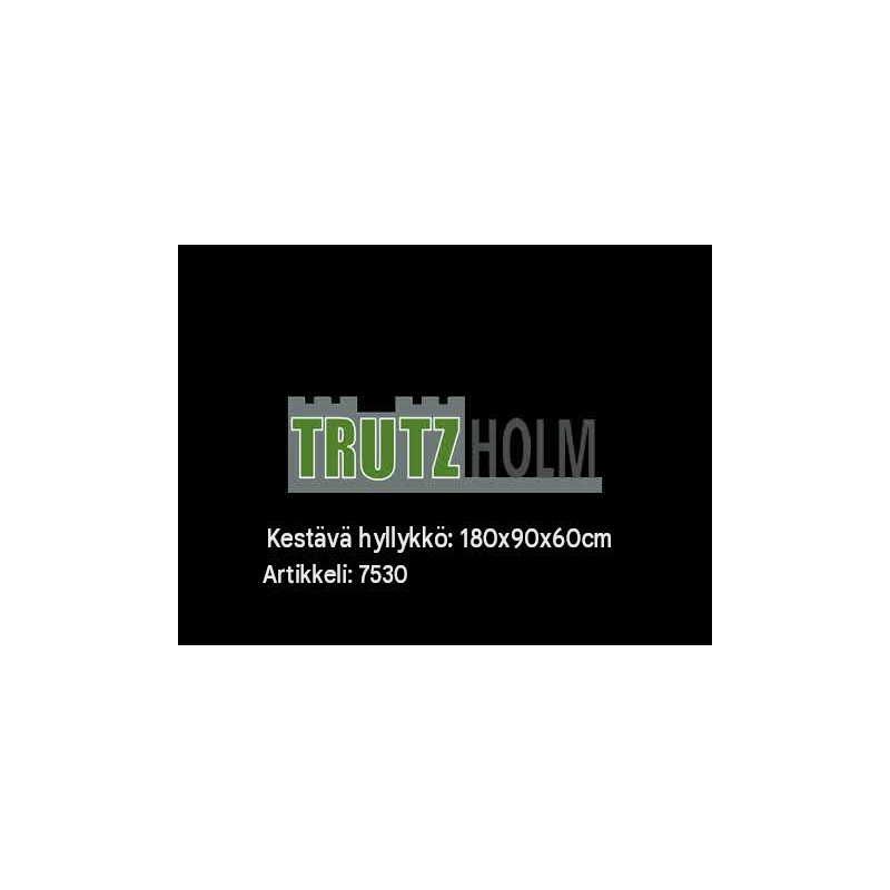 TRUTZHOLM 4 kpl raskashylly, 180 x 90 x 60 cm, 875 kg, sinkitty teräs