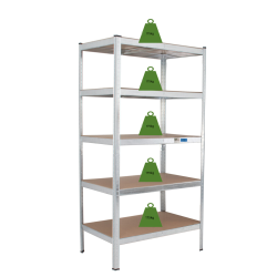 TRUTZHOLM 4 kpl raskashylly, 180 x 90 x 60 cm, 875 kg, sinkitty teräs