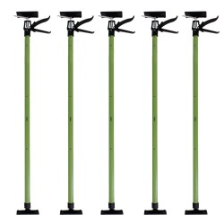 Teleskooppiset tukitangot 5 kpl 115 290 cm enintään 30 kg vihreä