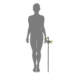 Yksikätinen puristin 5 kpl, 60 x 900 mm, puristusalue 0–900 mm, musta ja vihreä