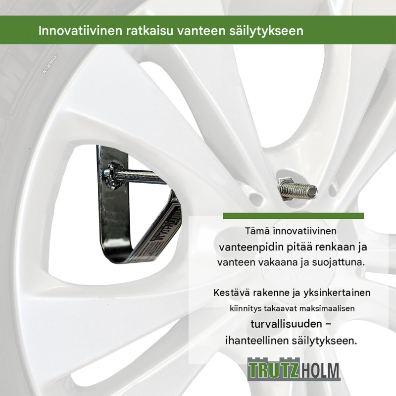 Rengaskoukut 8 kpl, teräs, seinäsäilytys, 20 kg, 18 x 23 cm, 42060901