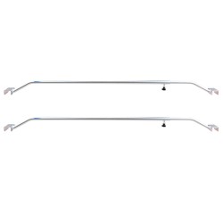 Peräkärryn sininen suojapeite 2075 x 1140 x 50 mm, PVC 500 g/m²