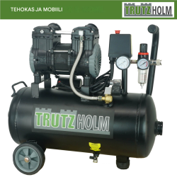 TRUTZHOLM TH-fk24l hiljainen Brushless-kompressori, 900 W, 24 l, 8 bar