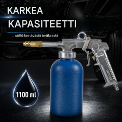 TRUTZHOLM-painekuppiruisku onteloiden suojaukseen, 1100 ml, 4-6 bar, sininen