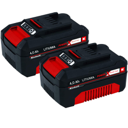 Einhell Power X Change PXC Twinpack 2 x 4 0 Ah Li Ion akku 18 V