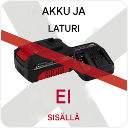 Einhell TE-MB 18/127 U Li-Solo akkukäyttöinen metallivannesaha, 18 V, 0–47° jiirisahaus
