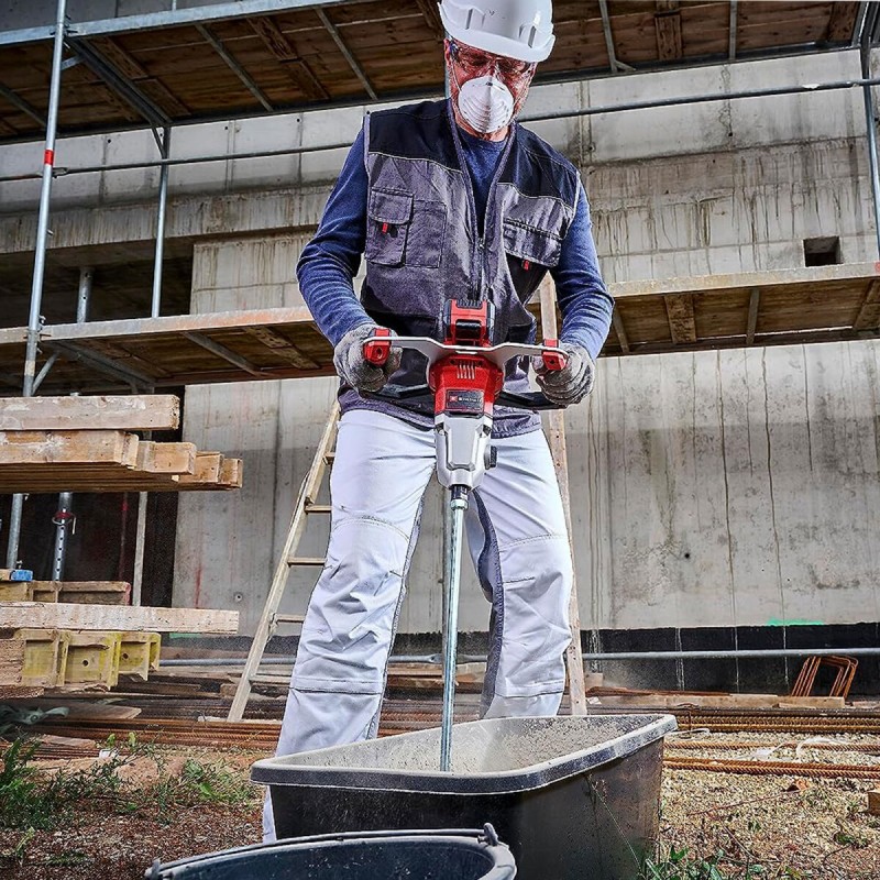Einhell TP-MX 18-2 Li BL Solo -akkuvärinsekoitin, 18 V, 2 vaihdetta, M14, 120 mm