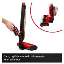 Einhell CLEANEXXO 18 V kovien lattioiden puhdistin, BOOST-toiminto, 400 ml