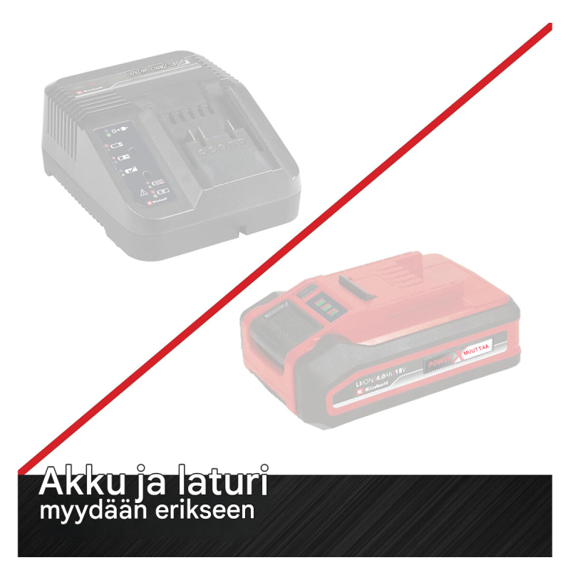 Einhell CLEANEXXO akku-kovien lattioiden puhdistin, 18 V, BOOST, ilman akkua