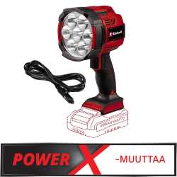 Einhell TE-CL 18/2500 LiAC Solo akkulamppu, 7 LEDiä, 2 500 lm, 18 V