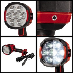 Einhell TE-CL 18/2500 LiAC Solo akkulamppu, 7 LEDiä, 2 500 lm, 18 V