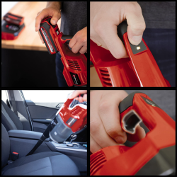 Einhell TE-SV 18 Li-Solo varsi-imuri, 18 V, 2-in-1, pussiton, 0.6 l