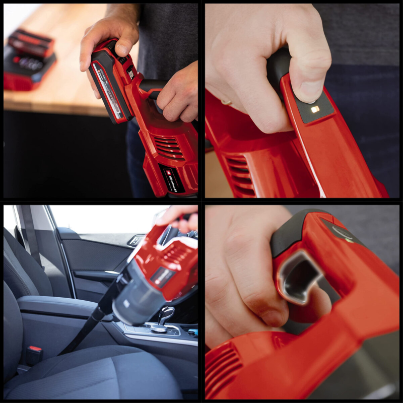 Einhell TE-SV 18 Li-Solo varsi-imuri, 18 V, 2-in-1, pussiton, 0.6 l