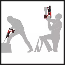 Einhell TP-HD 18/26 D Li BL - Solo akkukäyttöinen poravasara, 18 V, 2,6 J, SDS-plus