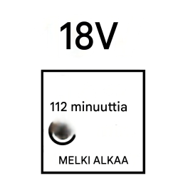 Einhell TE-CG 18 Li - Solo akku-kuumaliimapistooli, 11 mm, 170 °C