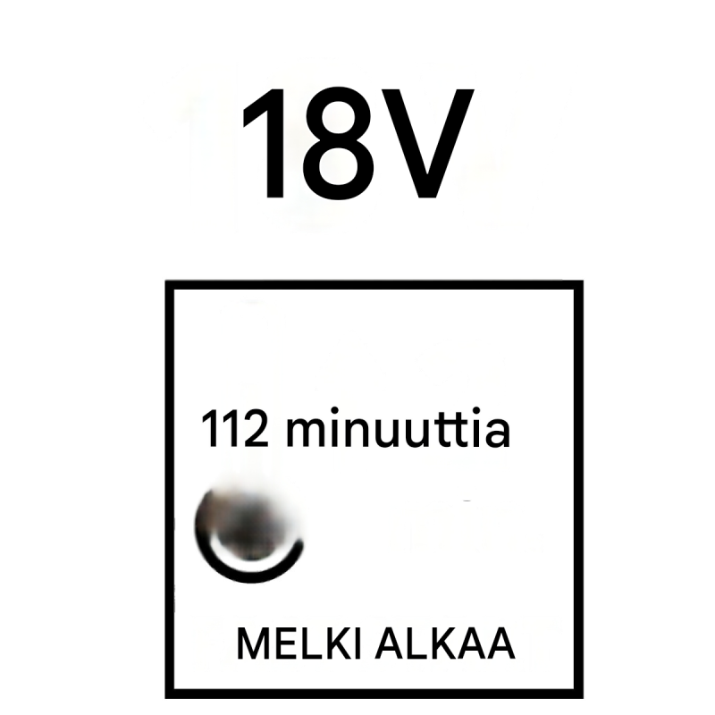 Einhell TE-CG 18 Li - Solo akku-kuumaliimapistooli, 11 mm, 170 °C