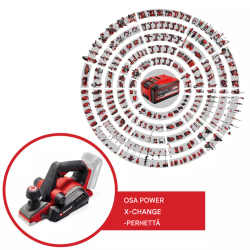Einhell TP-PL 18/3 Li BL - Solo akkuhöylä, 18 V, harjaton moottori, 3 mm velkasyvyys