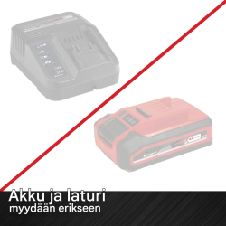 Einhell TP-MA 36/30 Li BL -akkoseinäjyrsin, 36 V, 5–30 mm, ilman akkua ja laturia