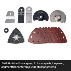 Einhell TP-MG 18 Li BL akkumonitoimityökalu, 2,5 Ah akku ja laturi