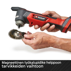 Einhell TP-MG 18 Li BL akkumonitoimityökalu, 2,5 Ah akku ja laturi
