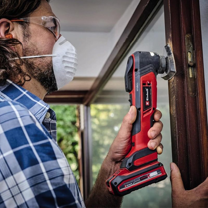 Einhell TP-MG 18 Li BL - Solo akkukäyttöinen monitoimityökalu, Power X-Change