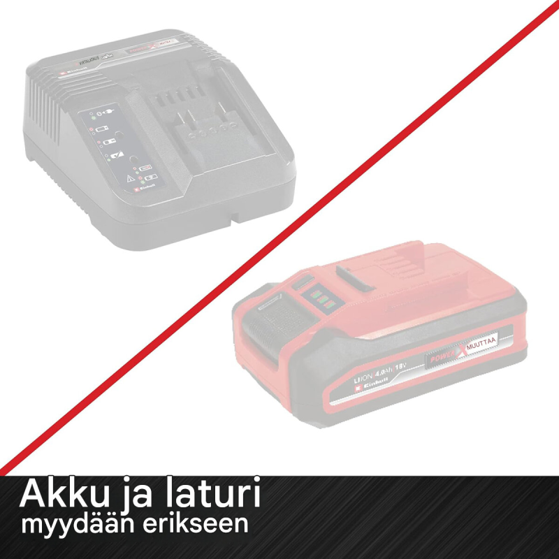 Einhell TP-MG 18 Li BL - Solo akkukäyttöinen monitoimityökalu, Power X-Change