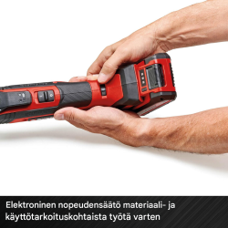 Einhell TP-MG 18 Li BL - Solo akkukäyttöinen monitoimityökalu, Power X-Change
