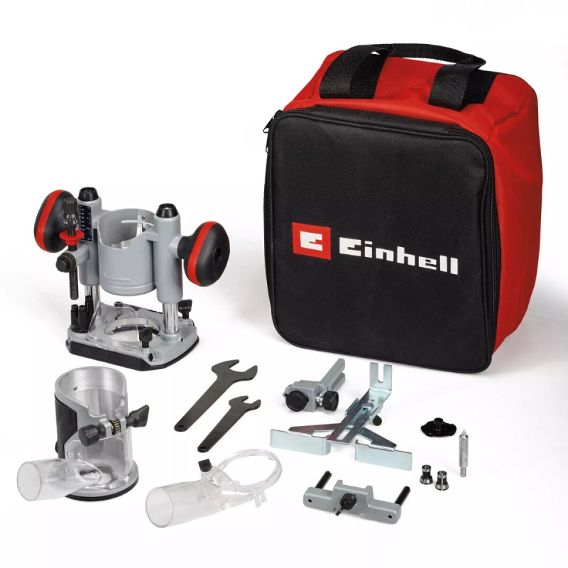 Einhell TP-RO 18 Set Li BL - Solo -akkuyläjyrsin ja reunajyrsin, 18 V