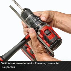 Einhell TP-CD 18/120 Li-i BL iskuporaruuvinväännin, 18 V, 120 Nm, ilman akkua ja laturia